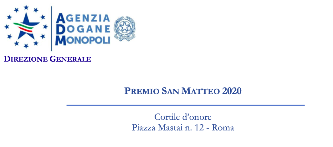 Premio San Matteo 2020